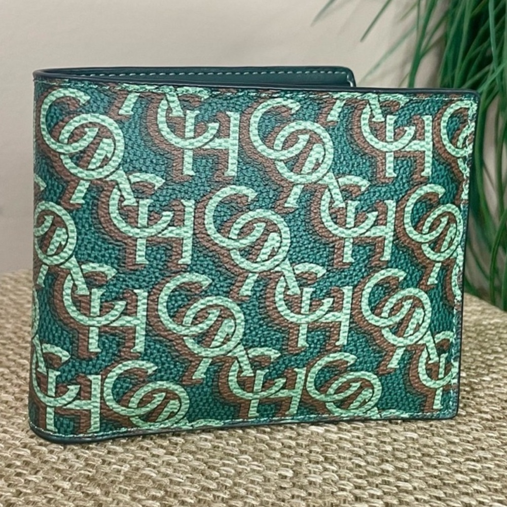 COACH Bifold Wallet with Removable Bifold Card Carrier NWT